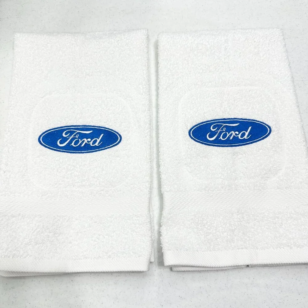 Ford Towels Embroidered Hand Towel Set Car Truck Bathroom Home Decor